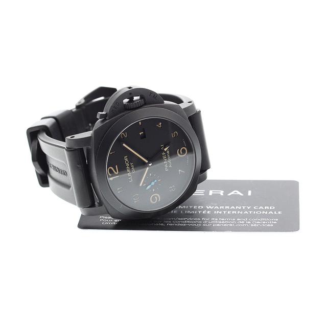 パネライ PANERAI PAM01441 ルミノール1950 GMT チェラミカ 自動巻き メンズ 保証書付き_877708_1
