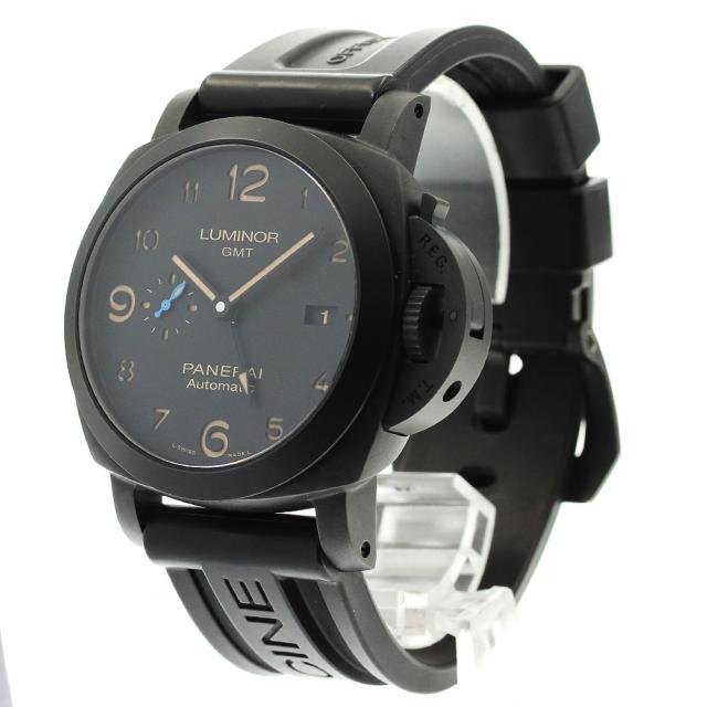 パネライ PANERAI PAM01441 ルミノール1950 GMT チェラミカ 自動巻き メンズ 保証書付き_877708_2