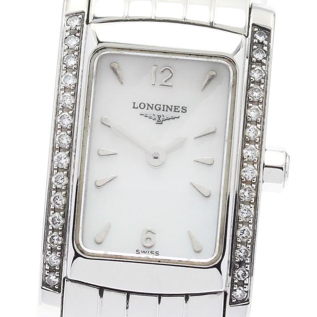 ロンジン LONGINES L5.158.0 ドルチェヴィータ サイドダイヤ クォーツ レディース _878427【ev10】