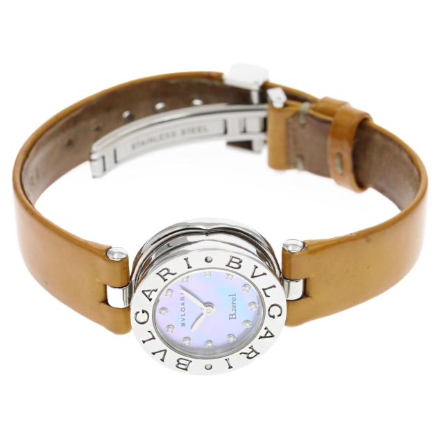 ブルガリ BVLGARI BZ22S B-zero1 12Pダイヤモンド シェル文字盤