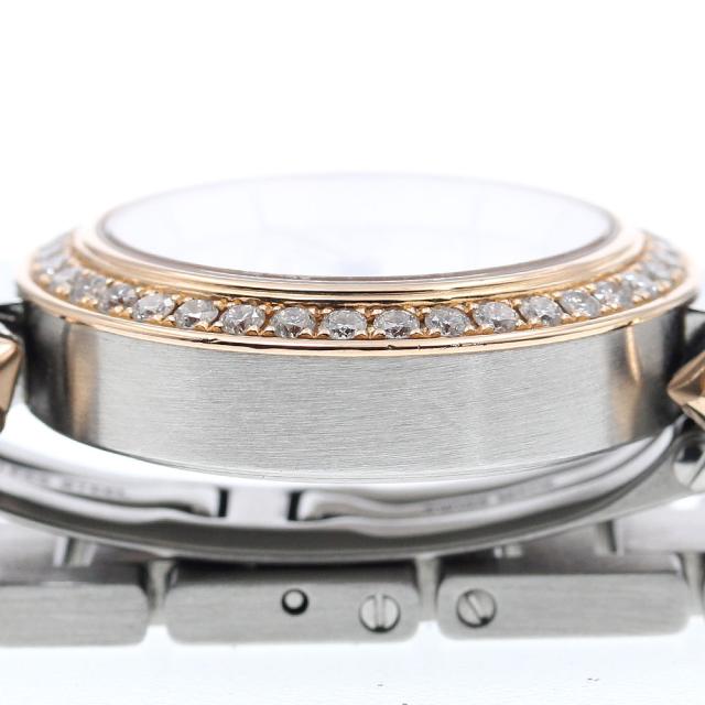 カルティエ CARTIER WJ124021 ミスパシャ K18PG ダイヤベゼル クォーツ レディース _869319_4
