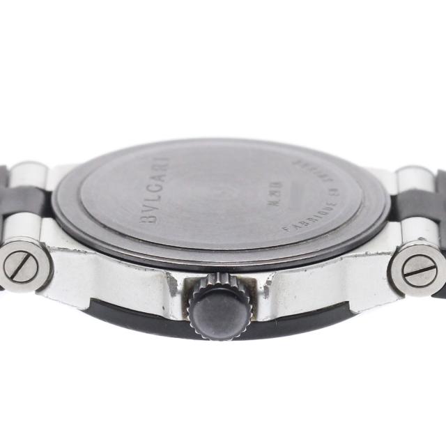 ブルガリ BVLGARI AL29TA アルミニウム デイト クォーツ レディース