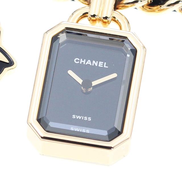 シャネル CHANEL H9859 プルミエール チャーム クチュール クォーツ レディース 美品 箱・保証書付き_864851
