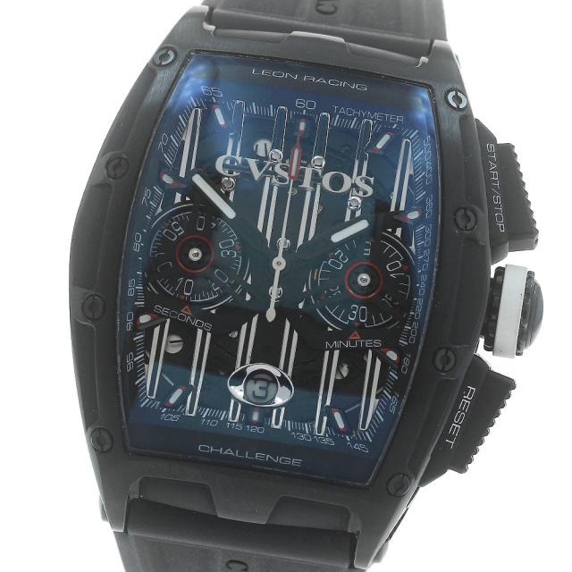 クストス CVSTOS CVT-CHR2-LEON3 チャレンジクロノ2 レオンレーシング3rdエディション 自動巻き メンズ 良品 保証書付き_878515 296,733円