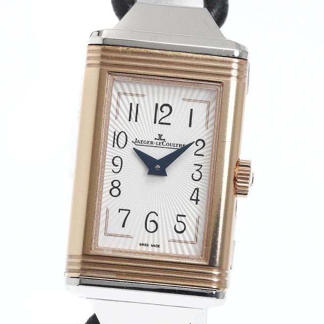 ジャガー・ルクルト JAEGER-LECOULTRE 200.D.47/Q3264520 レベルソ ワン コルドネ SS/PG クォーツ レディース 美品 _869139