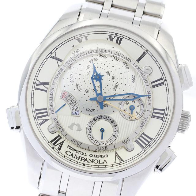 シチズン CITIZEN CTR57-0981/6704-T007881 カンパノラ 408 パーペチュアルカレンダー クォーツ メンズ 箱・保証書付き_874034