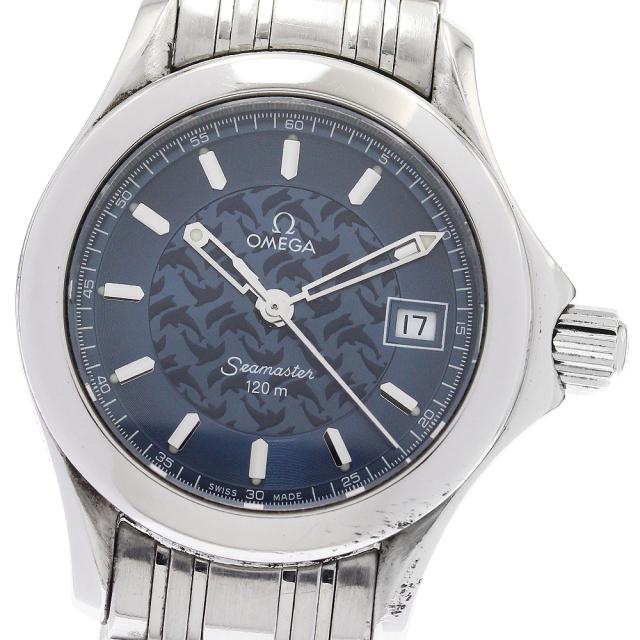 オメガ OMEGA 2586.80 シーマスター120 ジャックマイヨール 2000本限定 クォーツ レディース 保証書付き_878443