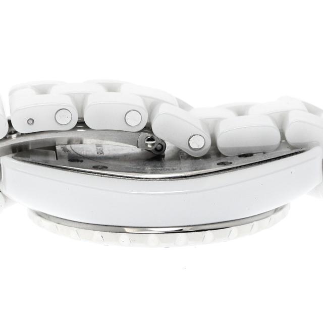 シャネル CHANEL H2422 J12 33ｍｍ 白セラミック 8Pダイヤ クォーツ レディース 保証書付き_882759_6