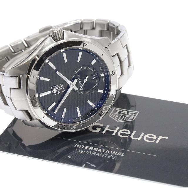 TAG Heuerリンク キャリバー6 WAT2110 メンズ デイト ジャンク扱】タグ