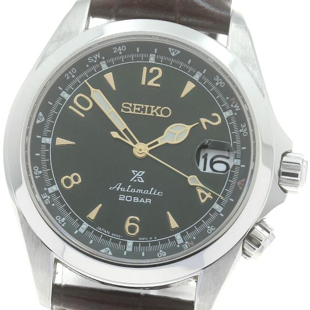 セイコー SEIKO SBDC091/6R35-00E0 プロスペックス アルピニスト デイト 自動巻き メンズ 良品 _880229