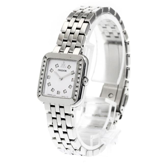 セイコー SEIKO GSTE875/1E70-0CR0 クレドール シグノ 11Pダイヤ  