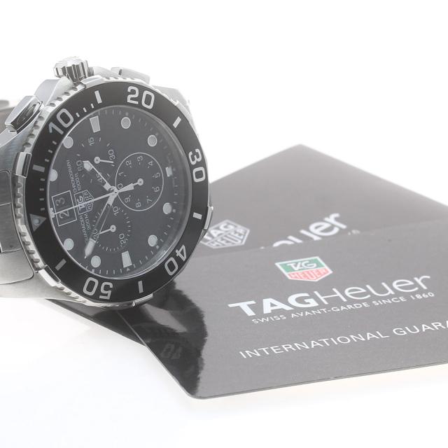 タグホイヤー アクアレーサー CAN1010 新品電池 メンズ 腕時計 916