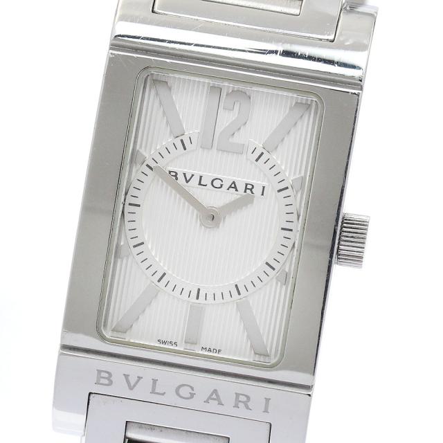 ブルガリ BVLGARI RT39S レッタンゴロ クォーツ レディース _885251