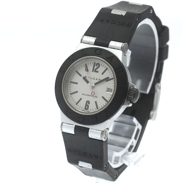 ブルガリ BVLGARI AL29TA アルミニウム デイト クォーツ レディース