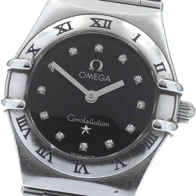 オメガ OMEGA 1562.56 コンステレーション ミニ 12Pダイヤ クォーツ レディース _885283