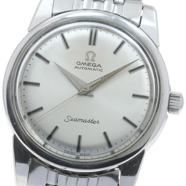 訳あり オメガ OMEGA 14779SC-62 シーマスター cal.552 ライスブレスレット 自動巻き メンズ _871582