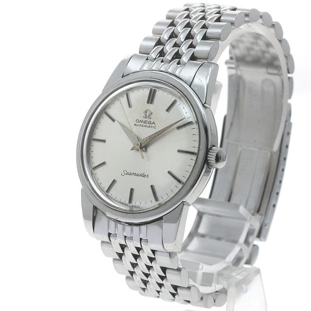 訳あり オメガ OMEGA 14779SC-62 シーマスター cal.552 ライスブレスレット 自動巻き メンズ _871582_1