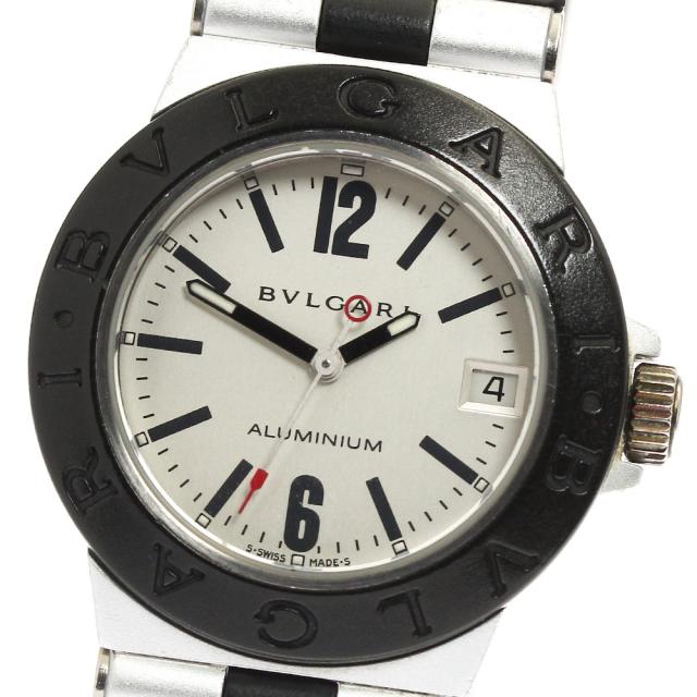 ブルガリ 腕時計 アルミニウム AL32TA クォーツ デイト ブラック 楽天市場】【ウォッチ】 BVLGARI ブルガリ アルミニウム 32MM