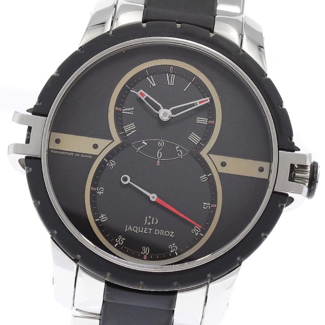 ジャケドロー JAQUET DROZ J029030-41 グランセコンド SW ノアールリミテッド 自動巻き メンズ 良品 _883770