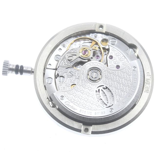 カルティエ CARTIER パシャ ムーブメント Cal.500MC 8Pダイヤ 自動巻き 