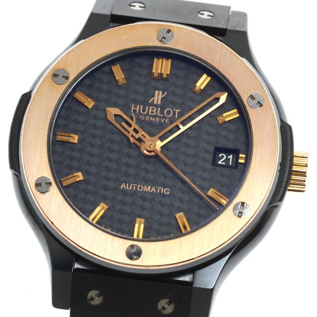 ウブロ HUBLOT 565.CP.1780.RX クラシック・フュージョン 自動巻き レディース 保証書付き_713904