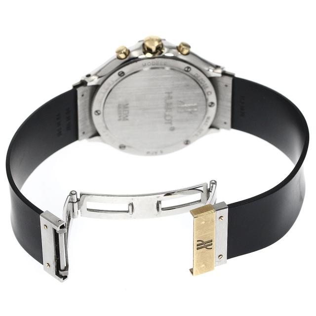 ウブロ HUBLOT 1621.2 MDM クロノグラフ YGコンビ クォーツ メンズ _879851_2