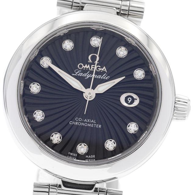 オメガ OMEGA 425.30.34.20.51.001 デビル レディマティック 11Pダイヤ 自動巻き レディース _888707