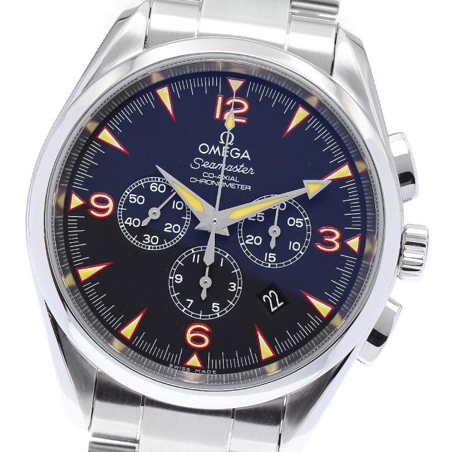 オメガ OMEGA 2512.54 シーマスター アクアテラ クロノグラフ チャイナエクスプロラーズ 世界限定351本 自動巻き メンズ 良品 _890171