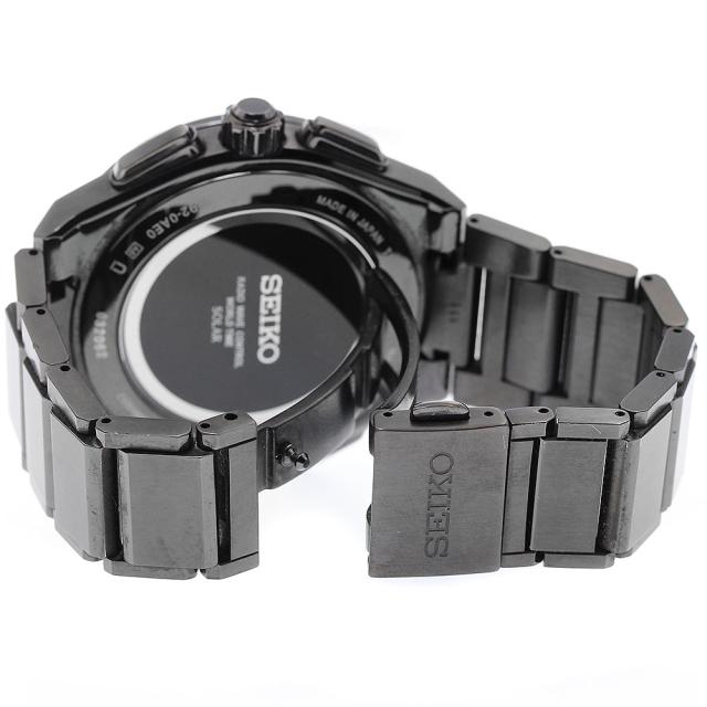 SEIKO クロノグラフ ブラック腕時計 セイコー 8B92-0AE0 2025年最新