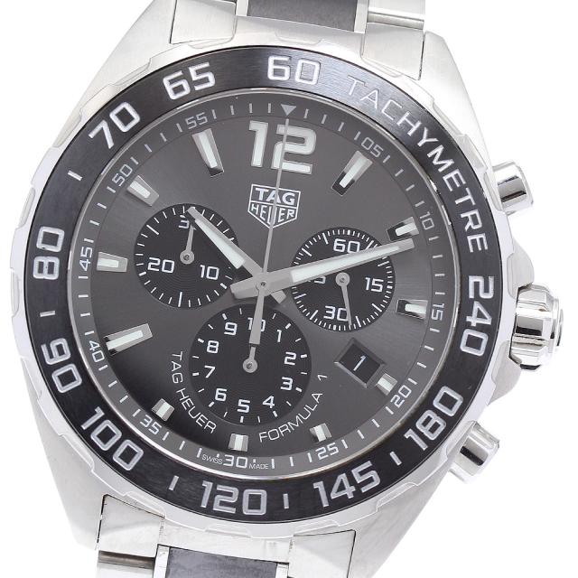 タグホイヤー TAG HEUER CAZ1011.BA0843 フォーミュラ1 デイト クロノグラフ クォーツ メンズ 箱・保証書付き_889852 腕時計メンズ