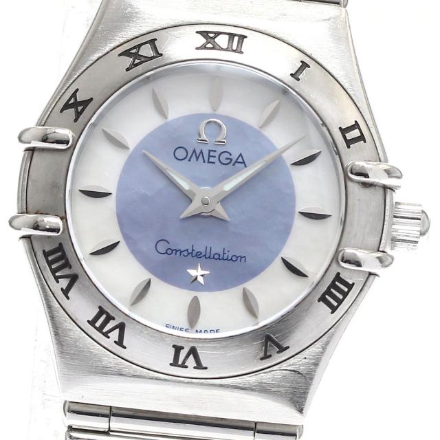 オメガ OMEGA 1562.84 コンステレーション シェルダイアル クォーツ レディース _878808