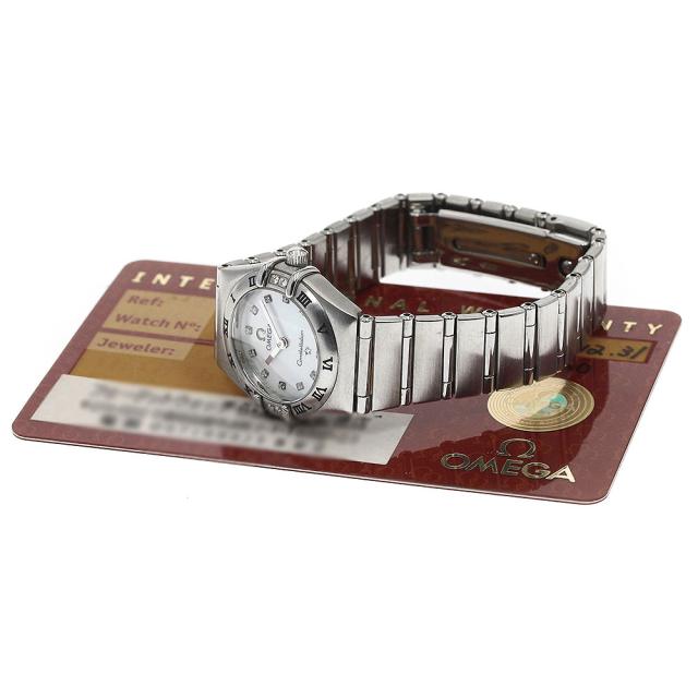 オメガ OMEGA 1567.76 コンステレーション 16Pダイヤ クォーツ レディース 美品 保証書付き_888776_1