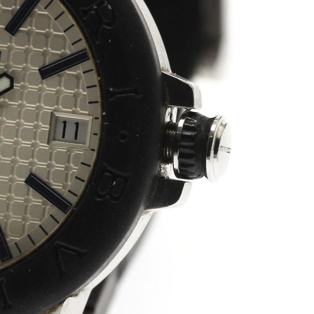 訳あり ブルガリ BVLGARI DG35SV ディアゴノ デイト 自動巻き メンズ _884581_3