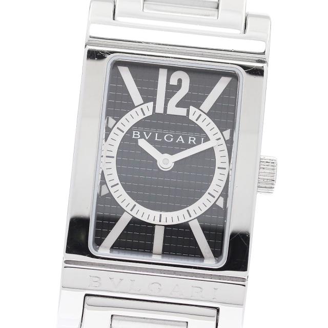 ブルガリ BVLGARI RT39S レッタンゴロ クォーツ レディース 箱