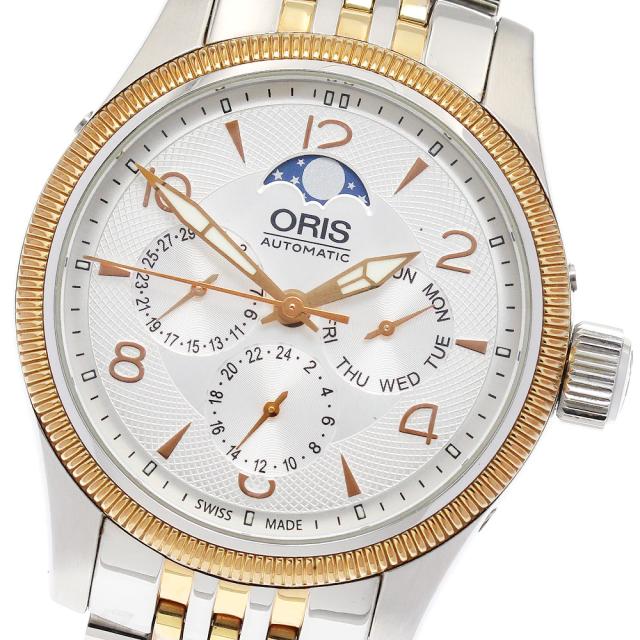 オリス ORIS 7678-43 ビッグクラウン コンプリケーション ムーン