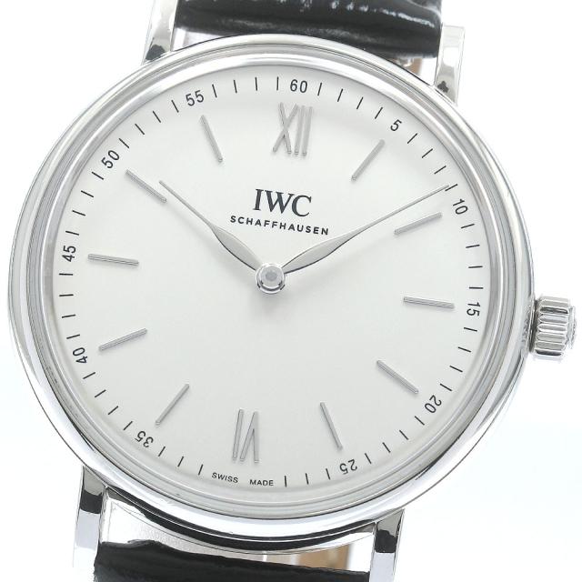 IWC IWC SCHAFFHAUSEN IW511102 ポートフィノ ピュアクラシック ハンドワインド 手巻き メンズ 保証書付き_891258