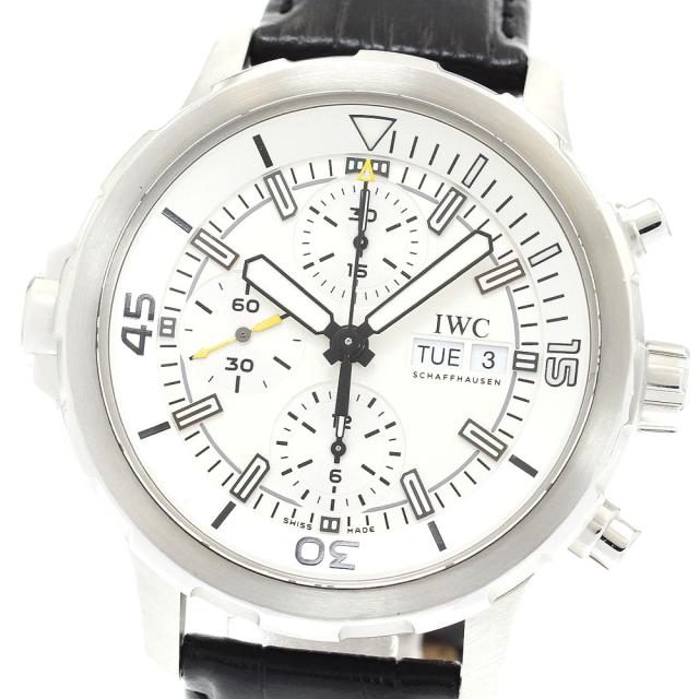 IWC SCHAFFHAUSEN IW376801 アクアタイマー クロノグラフ 自動巻き メンズ 保証書付き_892491