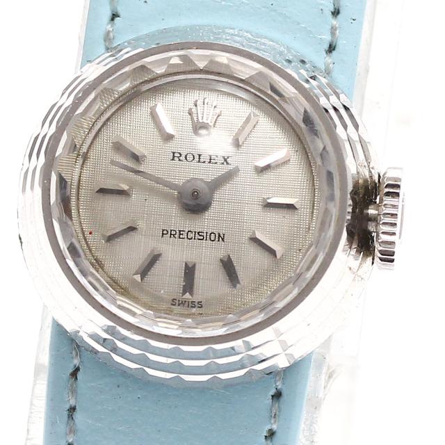 ロレックス ROLEX 2025 カメレオン プレシジョン K18WG Cal.1400 手
