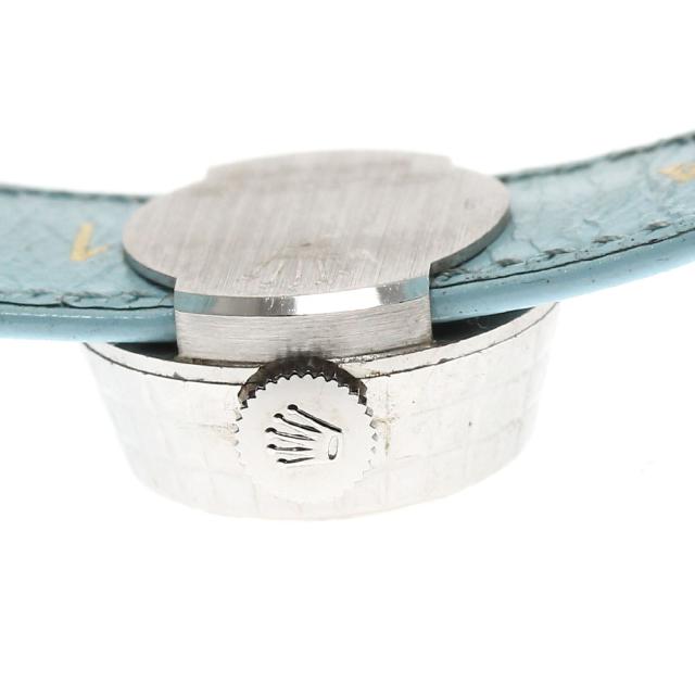 ロレックス ROLEX 2025 カメレオン プレシジョン K18WG Cal.1400 手