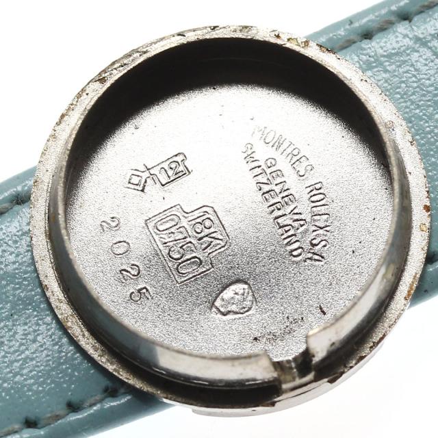 ロレックス ROLEX 2025 カメレオン プレシジョン K18WG Cal.1400 手