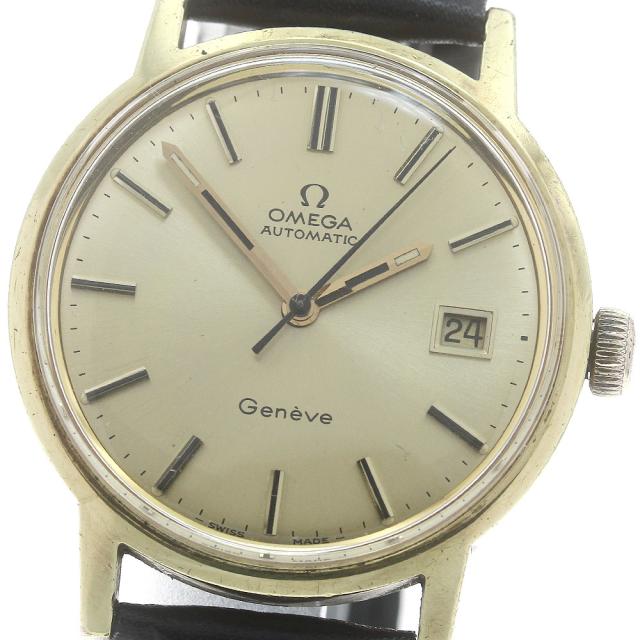 オメガ OMEGA ジュネーブ デイト Cal.1481 自動巻き メンズ _887183【ev10】