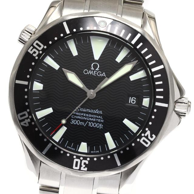オメガ OMEGA 2254.50 シーマスター300 デイト 自動巻き メンズ 良品 保証書付き_891444 296,010円