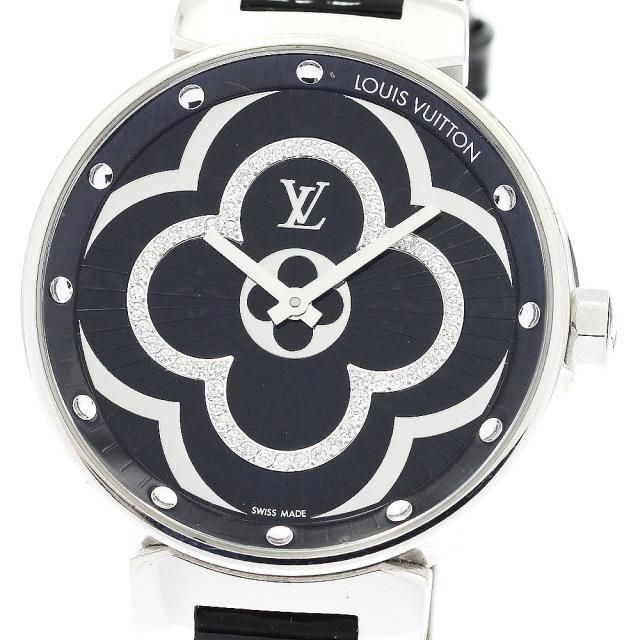 ルイ・ヴィトン LOUIS VUITTON QA020 タンブール ムーンディヴァイン ダイヤモンド クォーツ レディース _891995