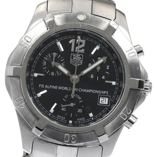 タグホイヤー TAG HEUER CN1119 FISアルペンワールドカップ クロノグラフ 300本限定 クォーツ メンズ _879991