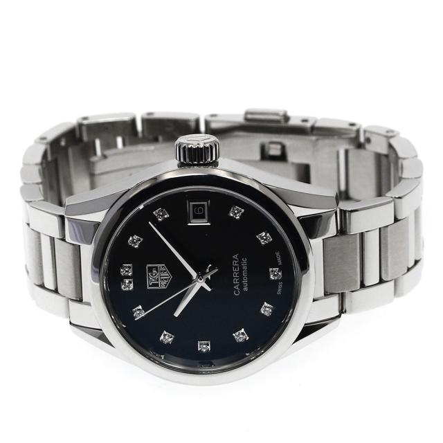 タグホイヤー TAG HEUER WAR2413 カレラ 12Pダイヤ デイト 自動巻き  