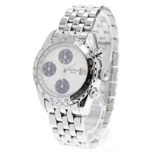 ポールピコ PaulPicot 4046A ミニクロン デイト クロノグラフ 自動巻き  