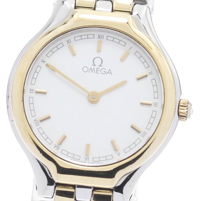 オメガ OMEGA 795.0901 デビル YGベゼル クォーツ レディース