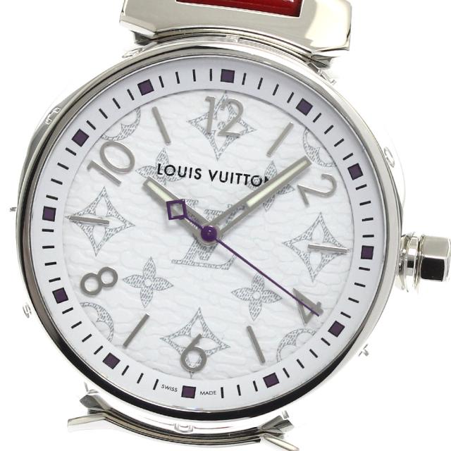 ルイヴィトン QA116 タンブール モノグラム クォーツ レディース腕時計 ルイヴィトン LOUIS VUITTON 】腕時計 QA116 タンブール モノグラム