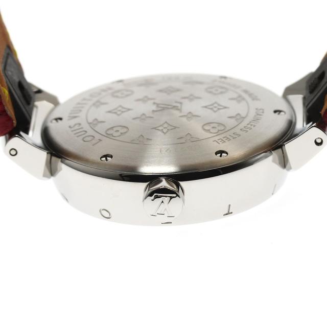 ルイ・ヴィトン LOUIS VUITTON QA116 タンブール モノグラム クォーツ レディース _893847_2