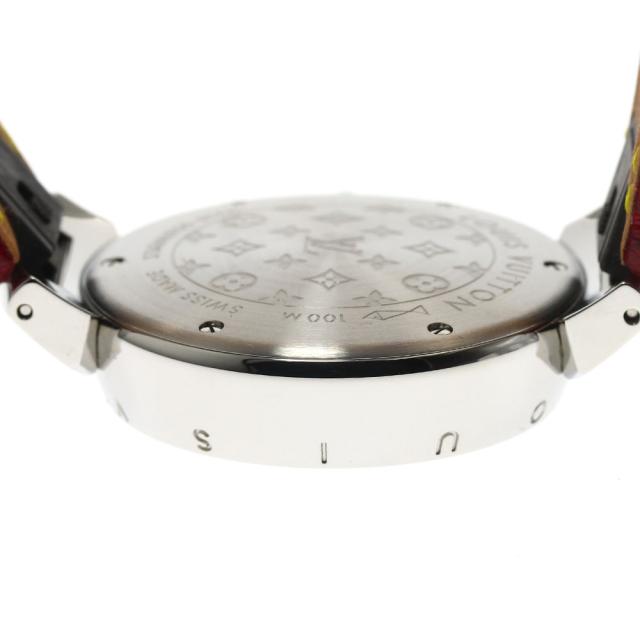ルイ・ヴィトン LOUIS VUITTON QA116 タンブール モノグラム クォーツ レディース _893847_3